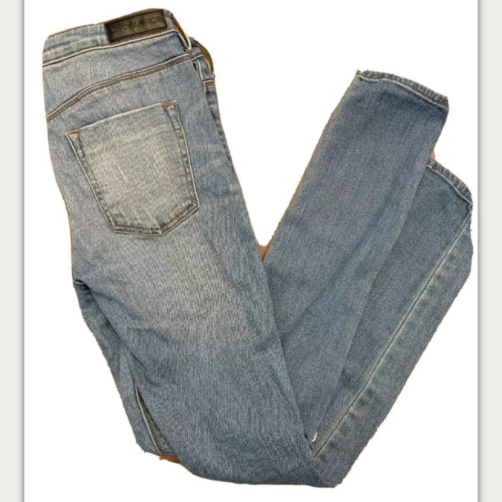 Gypsy warrior distressed jeans